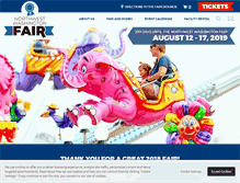 Tablet Screenshot of nwwafair.com